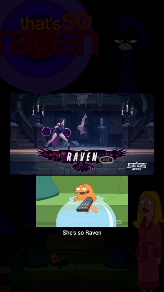 Klaus, from American Dad  reacts to the Raven Multiversus Trailer #klaus #raven #multiversus #thatssoraven #dc #wb #warnerbros #americandad #cartoon #funny #parody #reactionboi #reaction #crossover #multiverse #fyp
