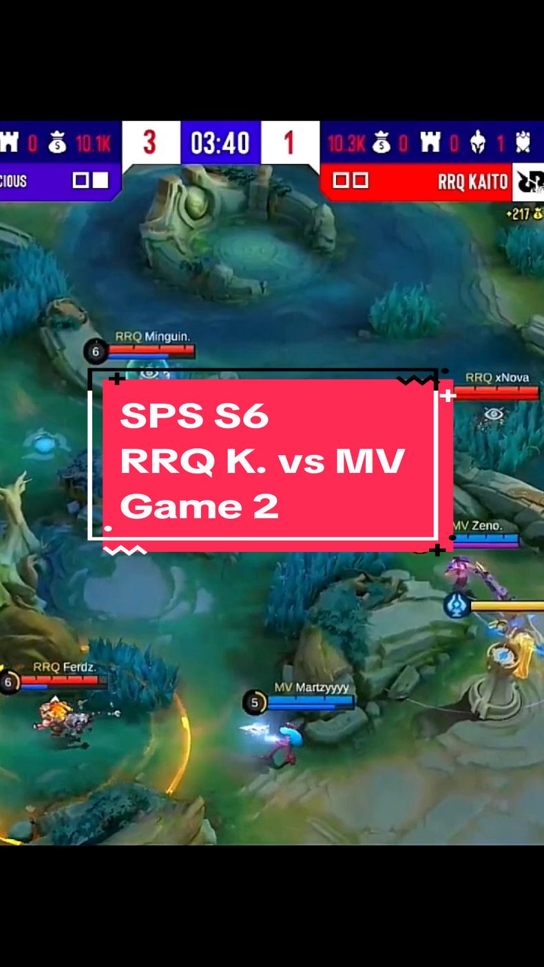 Snapdragon Mobile Open Finals l Season 6 | MLBB | Swiss R3 | RRQ Kaito vs MV Game 2 #SnapdragonProSeries #APAC #mlbb #fyp 