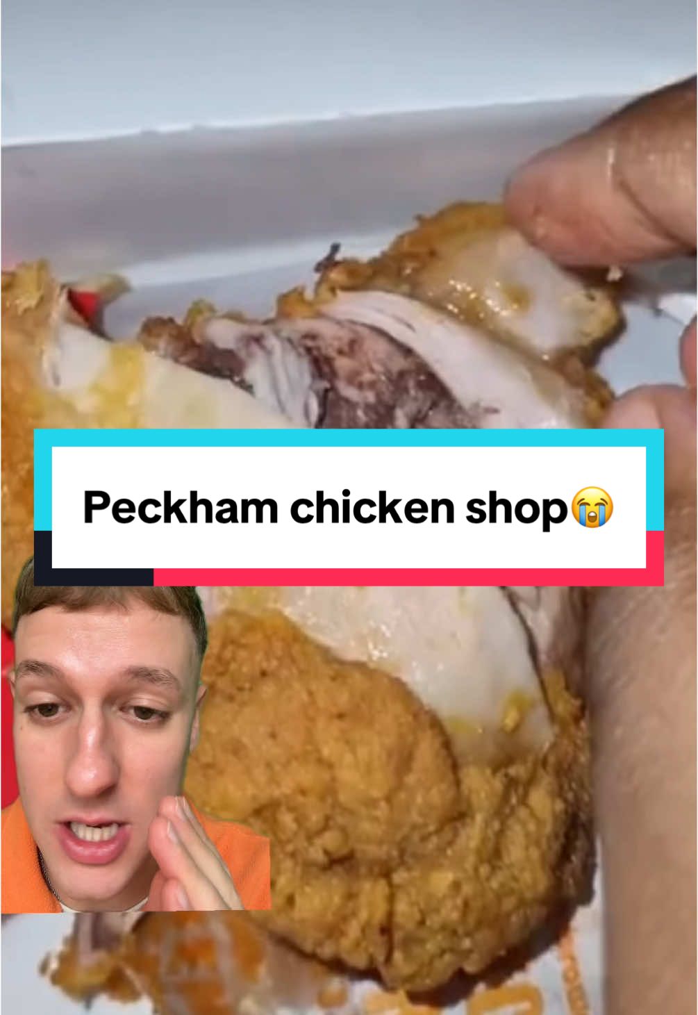 imagine receiving that in your hot wing meal 😳 #chicken #peckham #london 