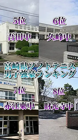 宮崎県ソフトテニス男子強豪ランキング#宮崎県 #ソフトテニス #ランキング #強豪 