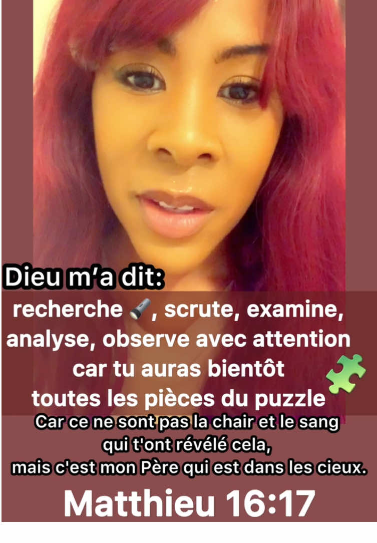 Dieu a encore tellement de choses à me reveler et a vous reveler 🙏🏾🤎🙌🏽✨#dieuestvivant #gloireadieu #heisalive🙌 #dieurepondauxprieres #vengeancedivine #ilestlasourcedeauvive #visionprophetique #justicepouralexandra #revelationdivine #sagessedivine #ripalexandra #alexandradeces #reponsedivine #alexandradisparition #alexandra #bible #Jesus #jesusisking #mamanalexandralumbayi #enfantdedieu #alexandraassassinat #revelations 