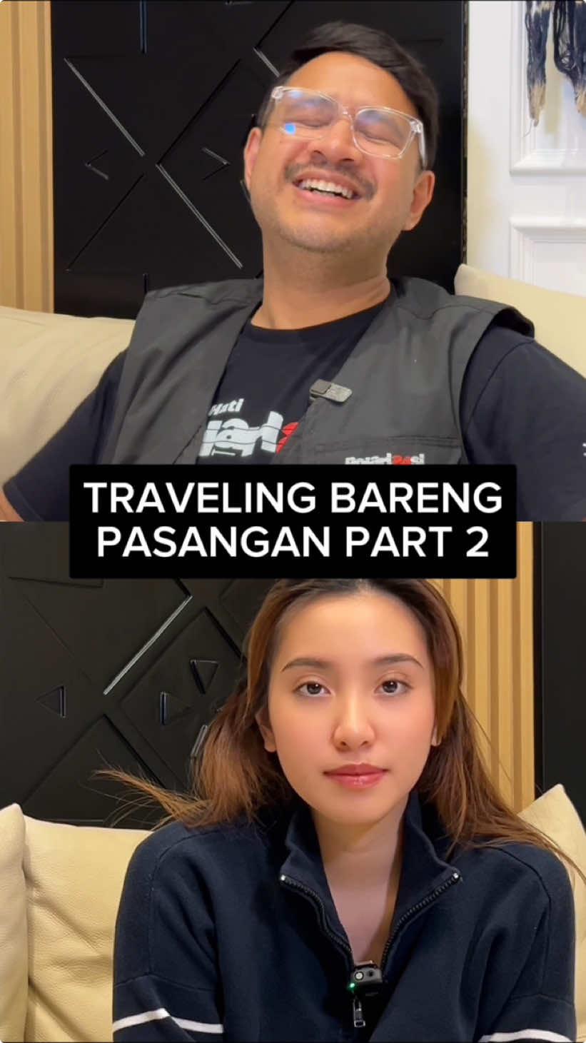 Replying to @Kezia Aletheia Kalau soal traveling, kalian paling relate sama Jo atau Kez? #Relationship #couple #talks #marriage 