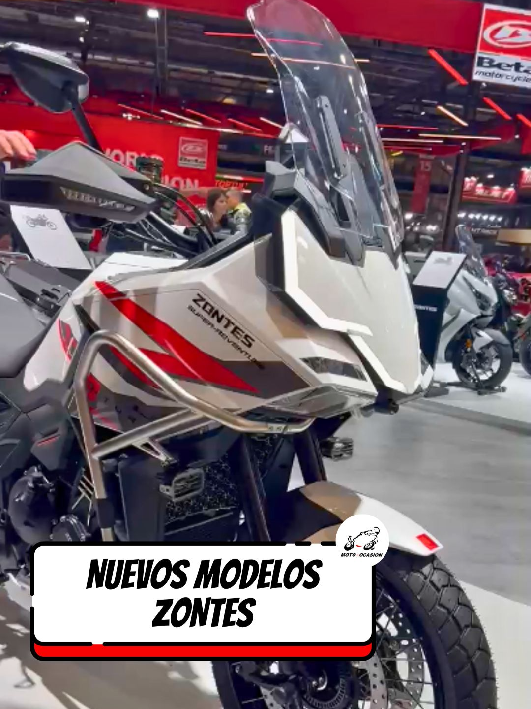 😱 ZONTES SORPRENDE CON SU NUEVO MOTOR ⚙ . . #zontes #new #eicma #moto #motoocasion