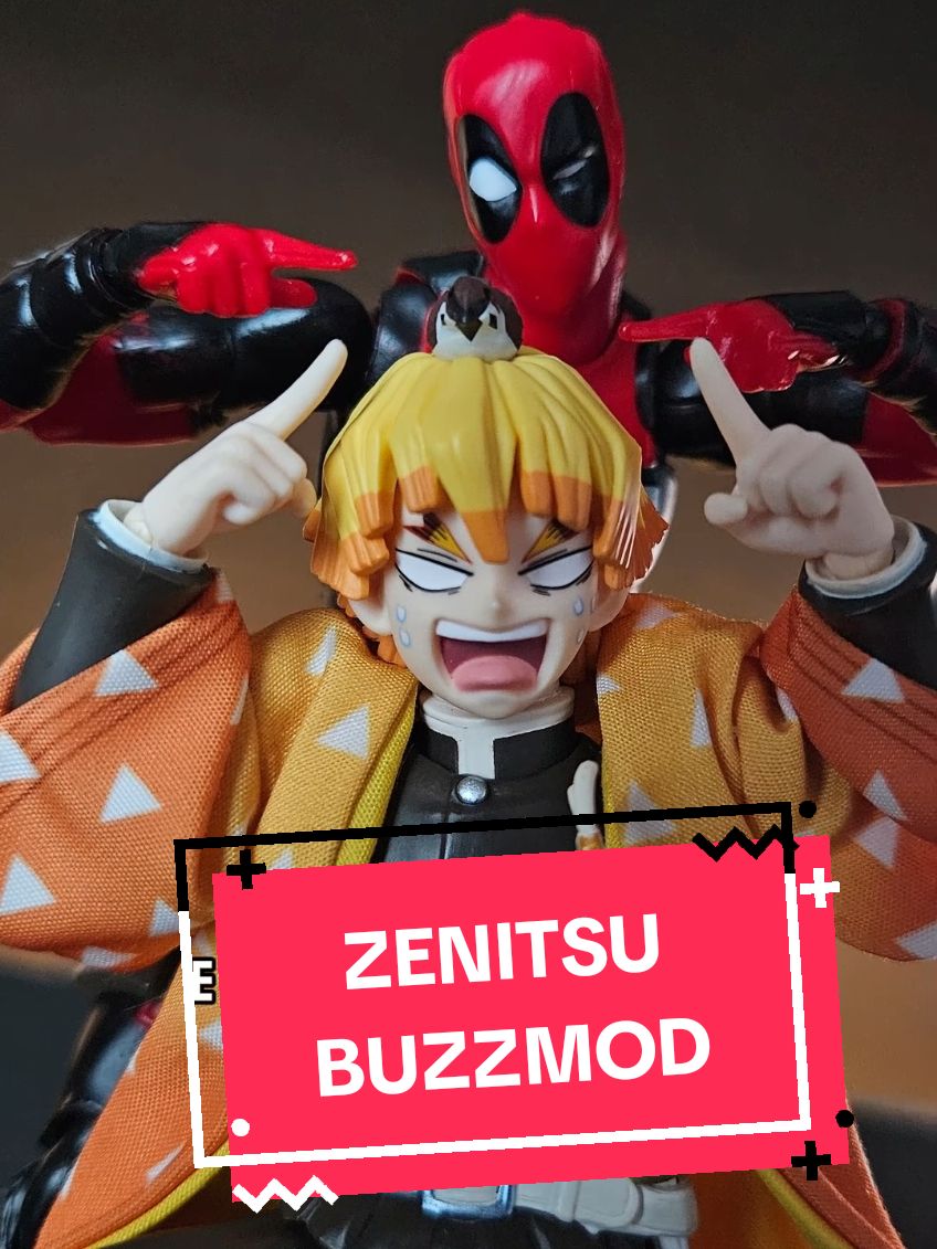 Estavam ansiosos por esse?? ZENITSU AGATSUMA, da Buzzmod, é o mais novo membro da nossa família! #fyp #humor #actionfigures #deadpool #colecionaveis #anime #unboxing #demonslayer #kimetsunoyaiba #buzzmod #zenitsu 