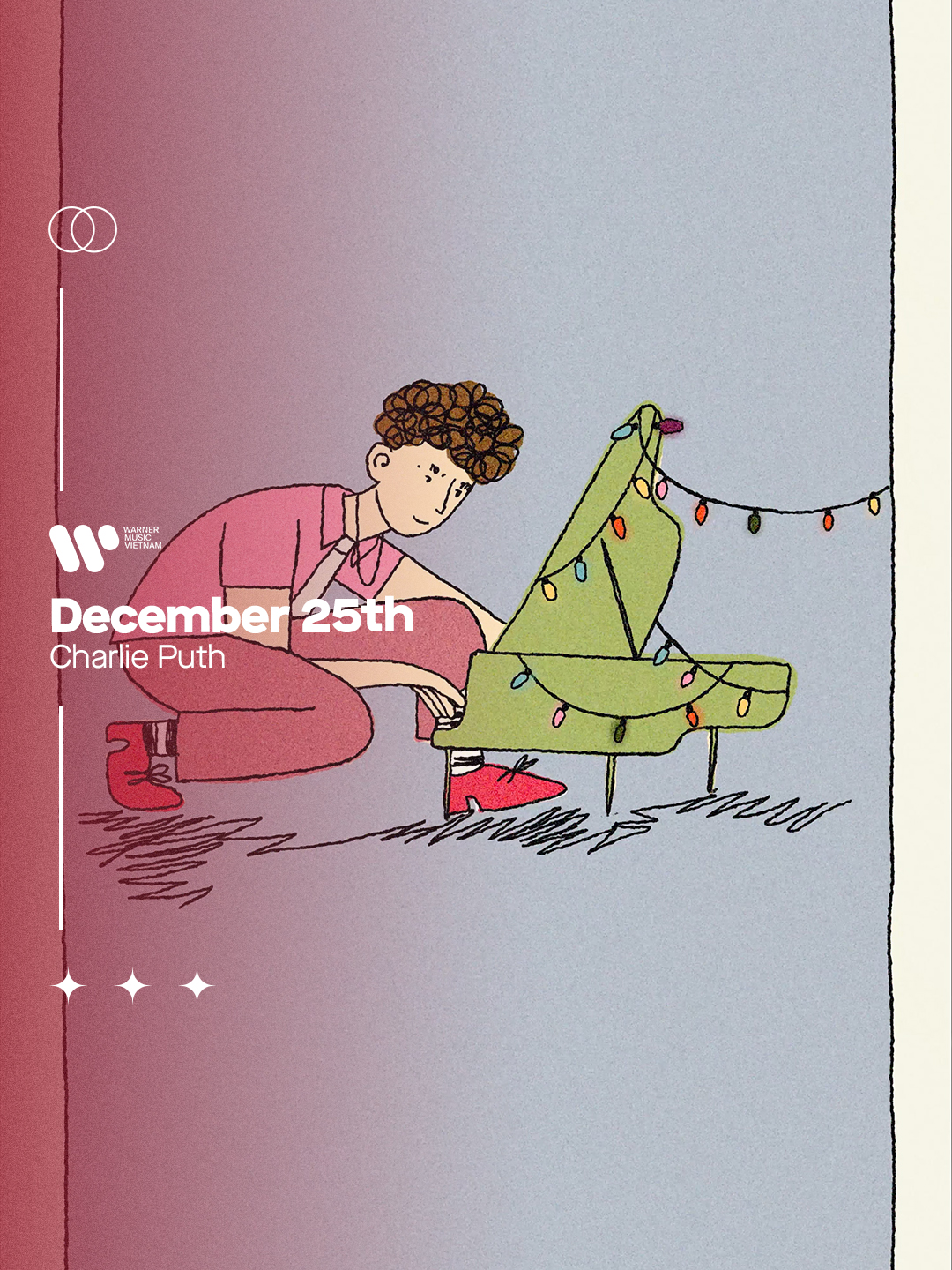 Charlie Puth lần đầu cho ra mắt một bản nhạc Giáng sinh 🎄 Ca từ chân thành và giai điệu hoài niệm về nỗi đau khi người mình yêu không còn ở bên, 