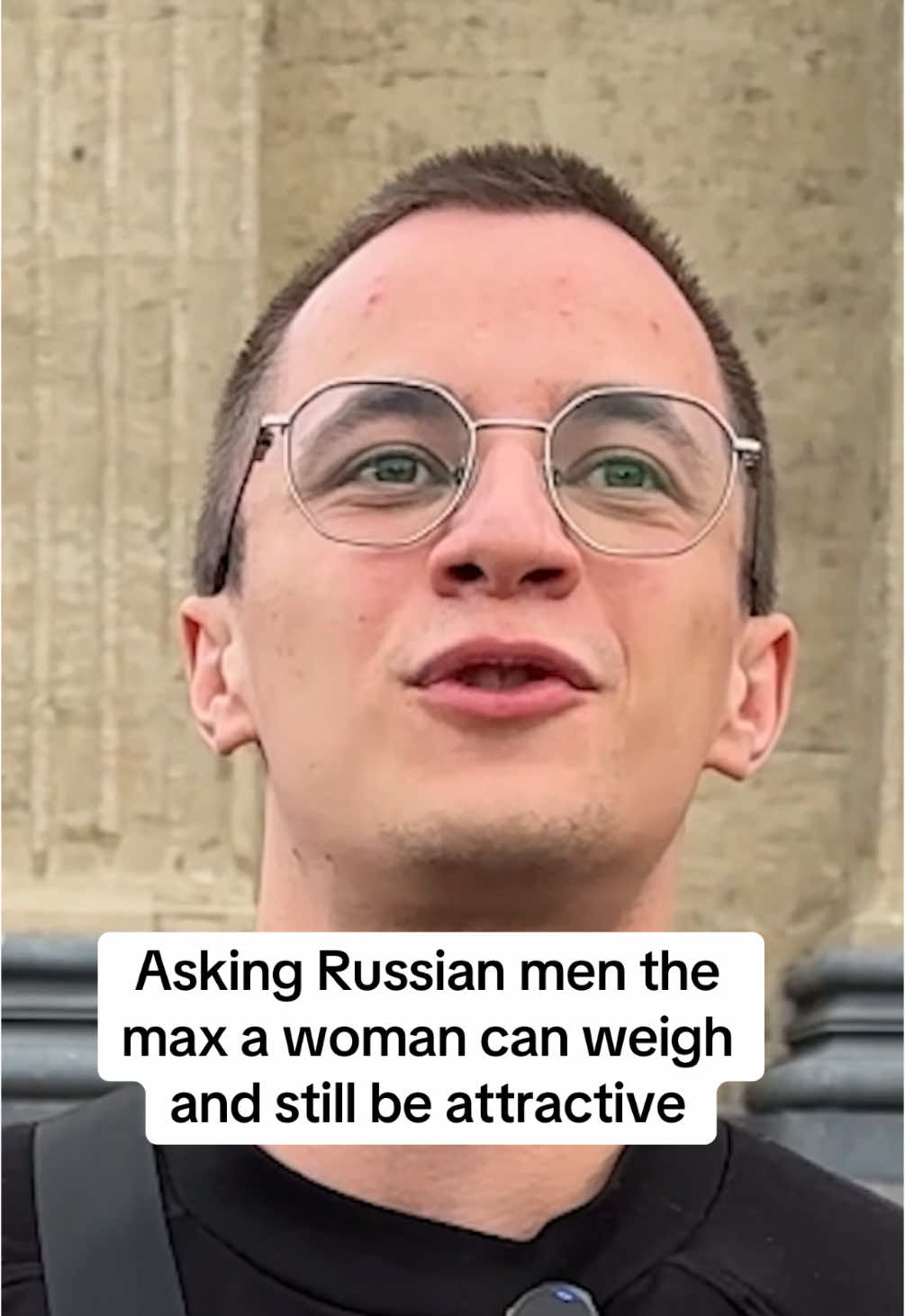 Asking Russian men the max a woman can weigh