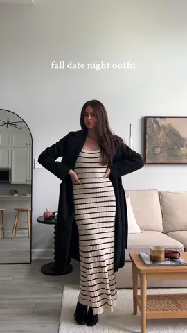 maxi dress & boots combo for fall 🍂 all outfit details & sizing 🔗 on my amazon under ‘fall/winter outfits’ 🖤 #falloutfit #winteroutfit #fallfashion #datenightoutfit #womensfashion #amazonfashion #wintercoats #petitefashion #petitestyle #trenchcoat #fallootd #outfitinspo #thanksgivingoutfit 