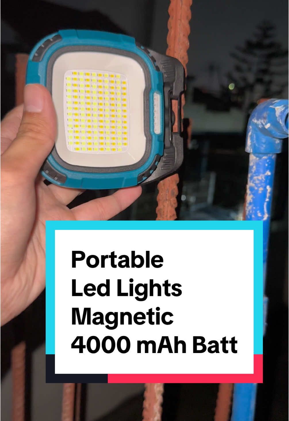 Portable Lights with 4000 mAh Battery #emergencylight #portablelight #ledlights 