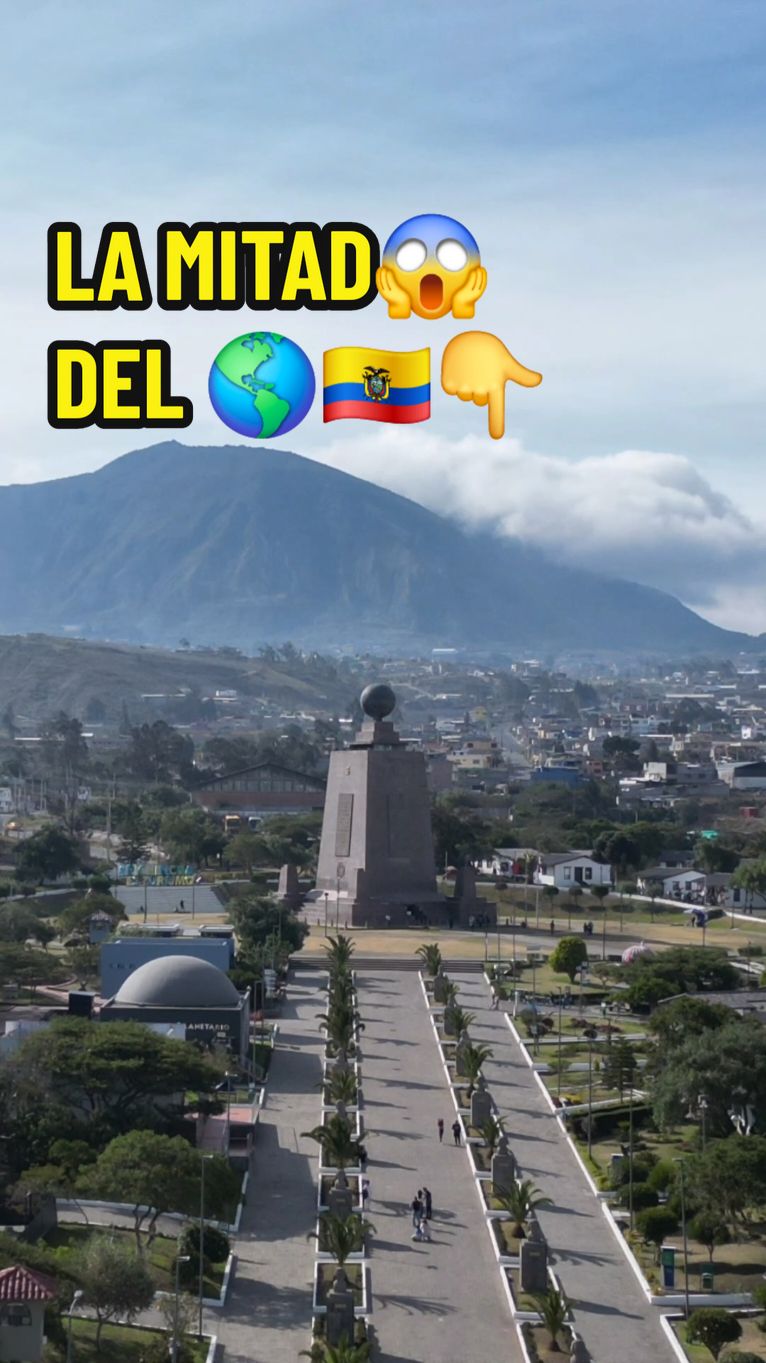 La 😱MITAD DEL MUNDO😱 la conocias? ya estamos listos para emprender🚨 en Ecuador ahora solo faltas tu #ecuador #ecuador🇪🇨 #ecuadortiktok #quito #mitaddelmundo #emprender #maravillasdelmundo #travel 