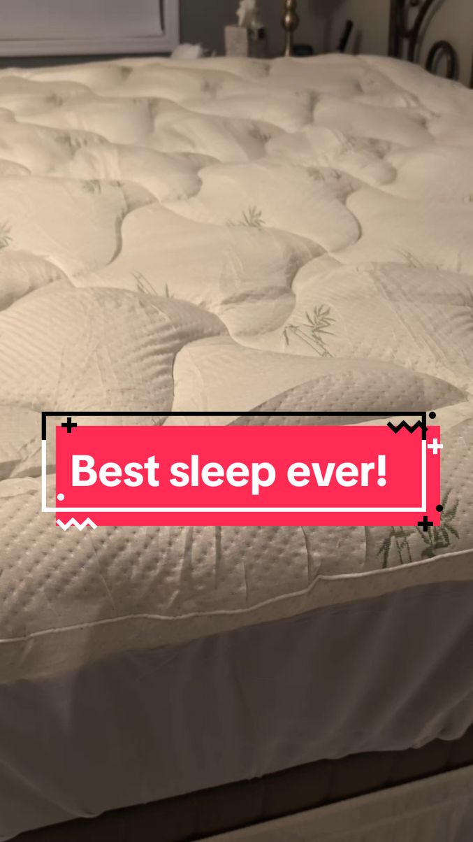 @OBOEY Deals Bamboo Mattress Cover is the most comfortable thing I've ever put in my bed!  #bedding #goodnight #bettersleep #bamboo #tiktokshopcybermonday #tiktokshopblackfriday 