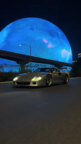 Life has its moments… it just so happens when those moments are with an F40 theyre a little bit better #f40 #ferrari #thesphere #lasvegas #ferrarif40 #carsoftiktok #supercar #hypercar