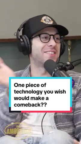 One piece of technology you wish would make a comeback?? #tech #oldtech #trends #lamornemorris #lamorningafter 