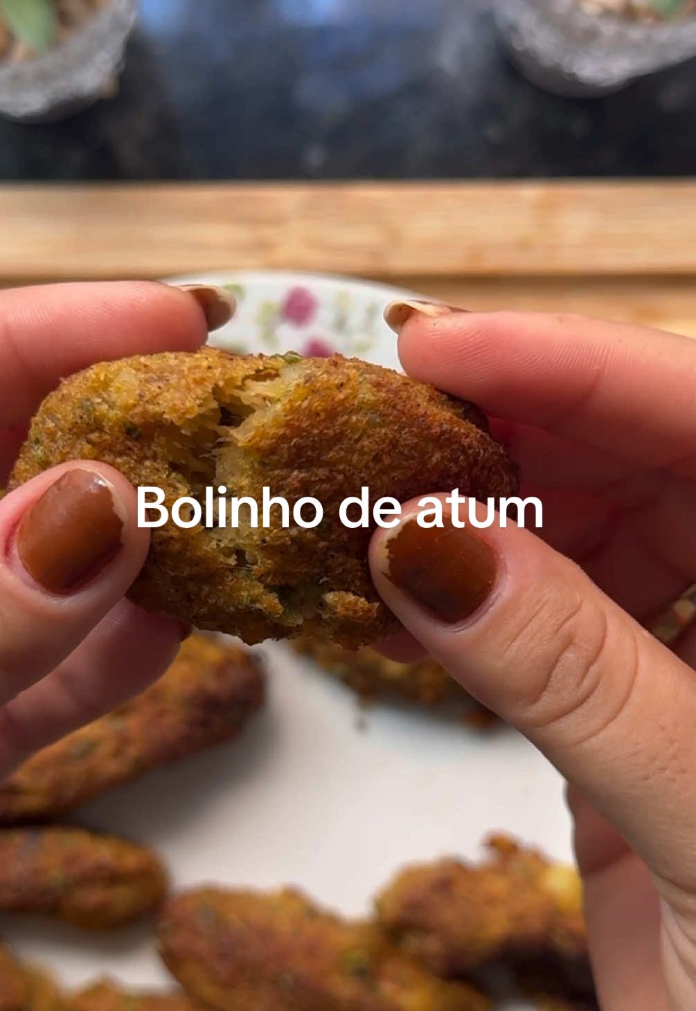 Bolinho de atum! #foryou #foryoupage #viral 