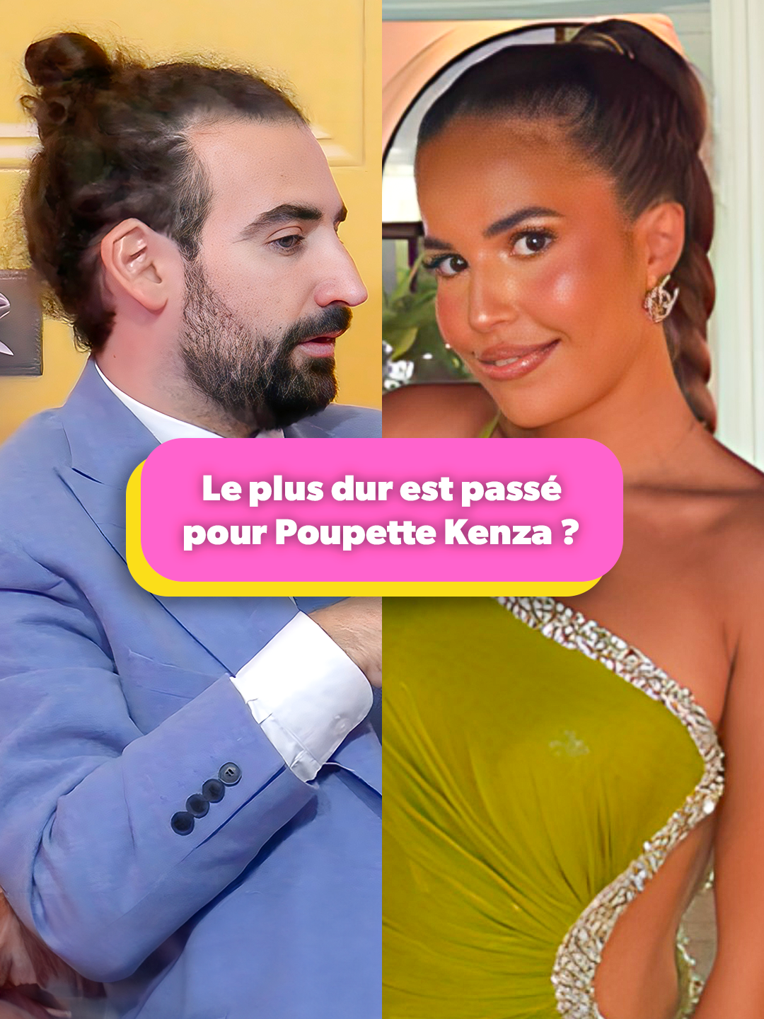 Le plus dur à vivre est pour Allan 😳 #poupettekenza #allan #interview #samzirah #aja