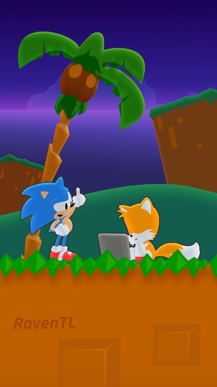 I found you, faker! (Sonic animation)