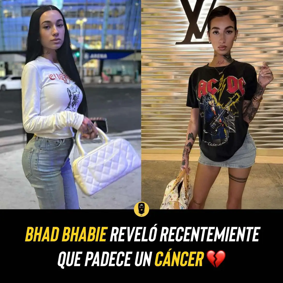 Mientras unos dan apoyo y te animan a seguir adelante, otros crean narrativas sobre tu vida y especulan sin saber, metiendose con el físico e inventando cosas. Rezad por ella.  #rap #bhadbhabie #sad 