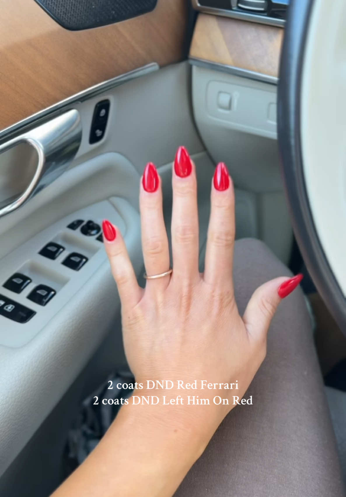 POV you find the perfect red nail combo for the holidays  #nailinspo #rednails #holidaynails 
