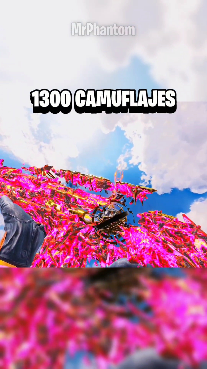 1300 CAMUFLAJES EN COD MOBILE #cod #codmobile #parati #callofdutylatinoamerica #codm #codmclips 