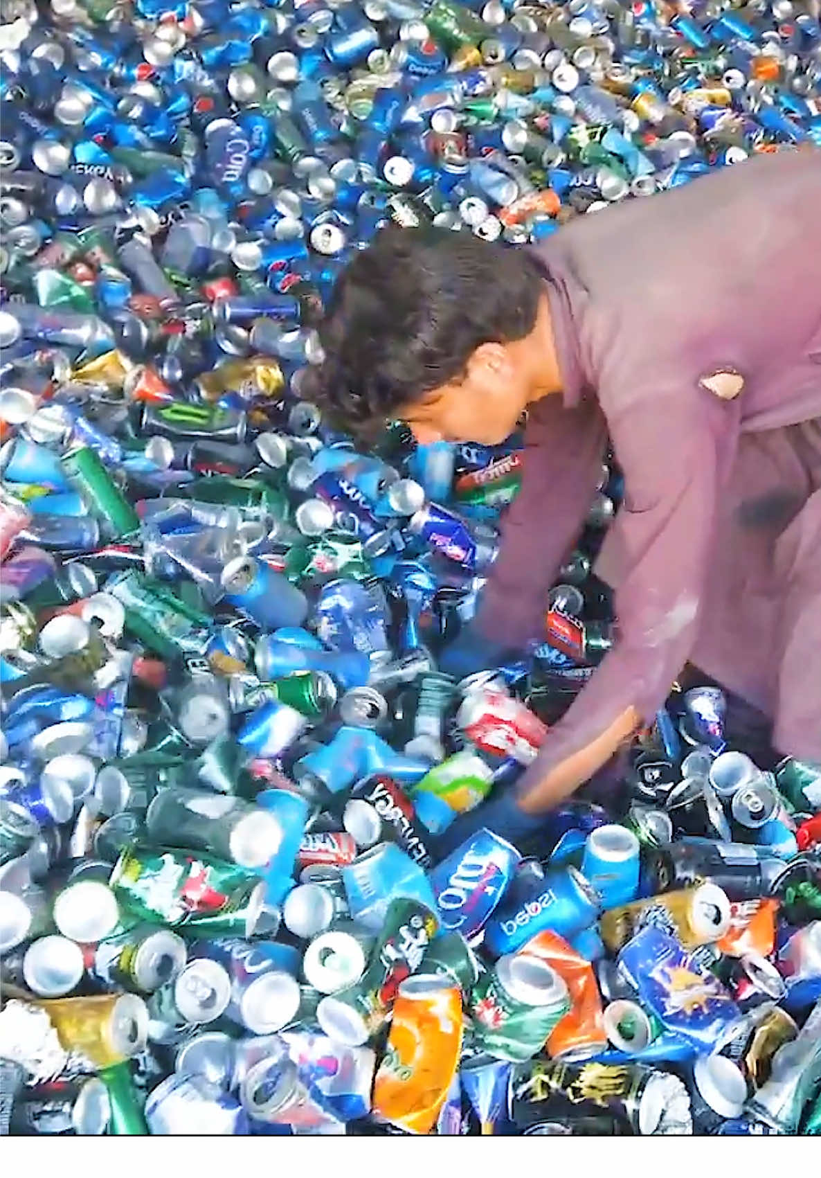 Drink Cans Into Electric Wire #fyp #softdrinks #cocacola #recycled #wire