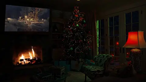 Christmas By The Fire Instrumental Christmas Music #christmas #merrychristmas #fyp #music