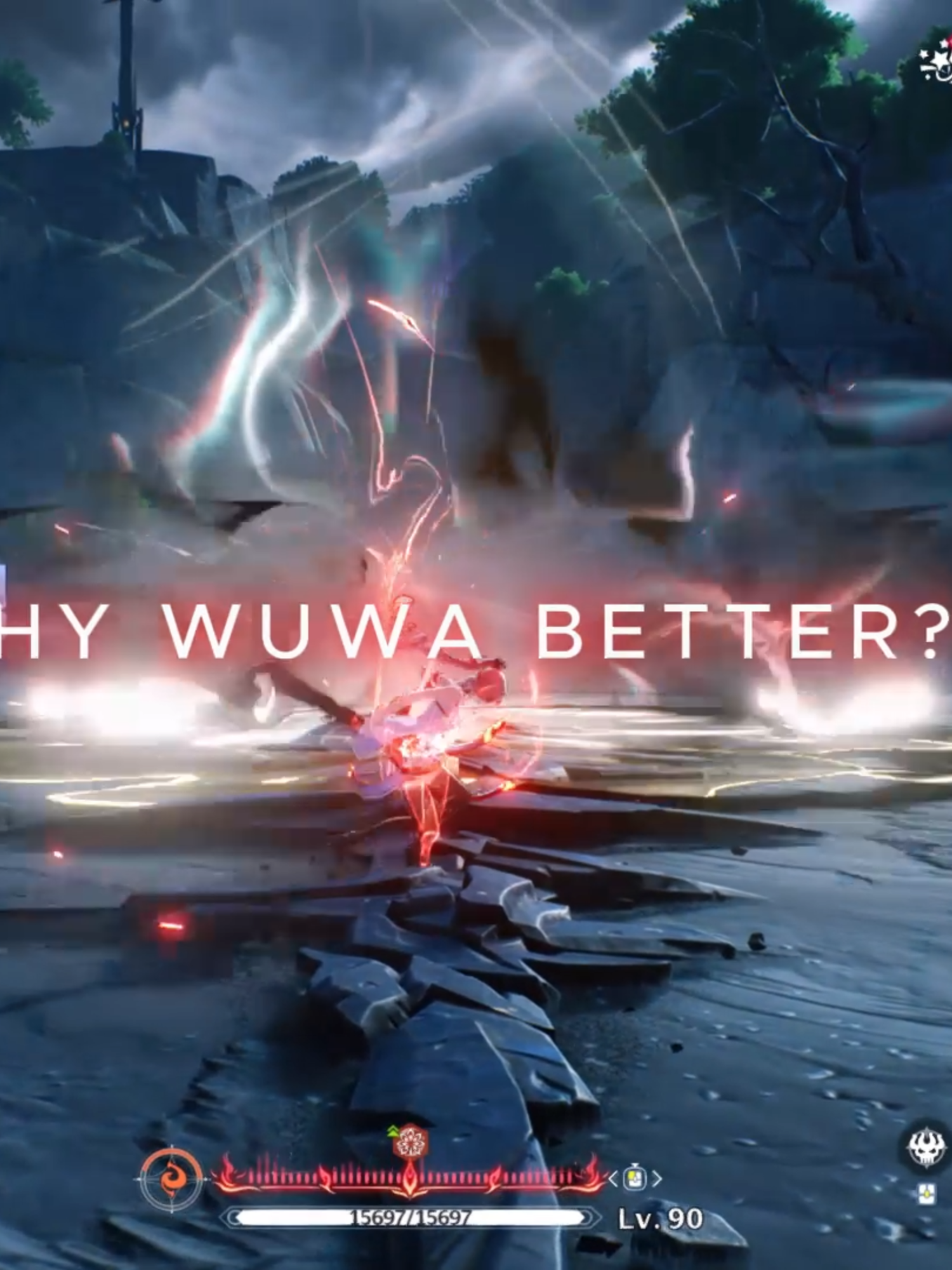 WHY WUWA BETTER? #wutheringwaves #wuwa #wutheringwavesgameplay #wuwabattle #changli #camellya