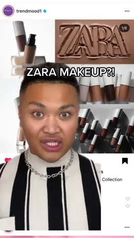 makeup line from ZARA??? 🫢😱🫨 #makeup #makeuptutorial #beautytips #beauty 