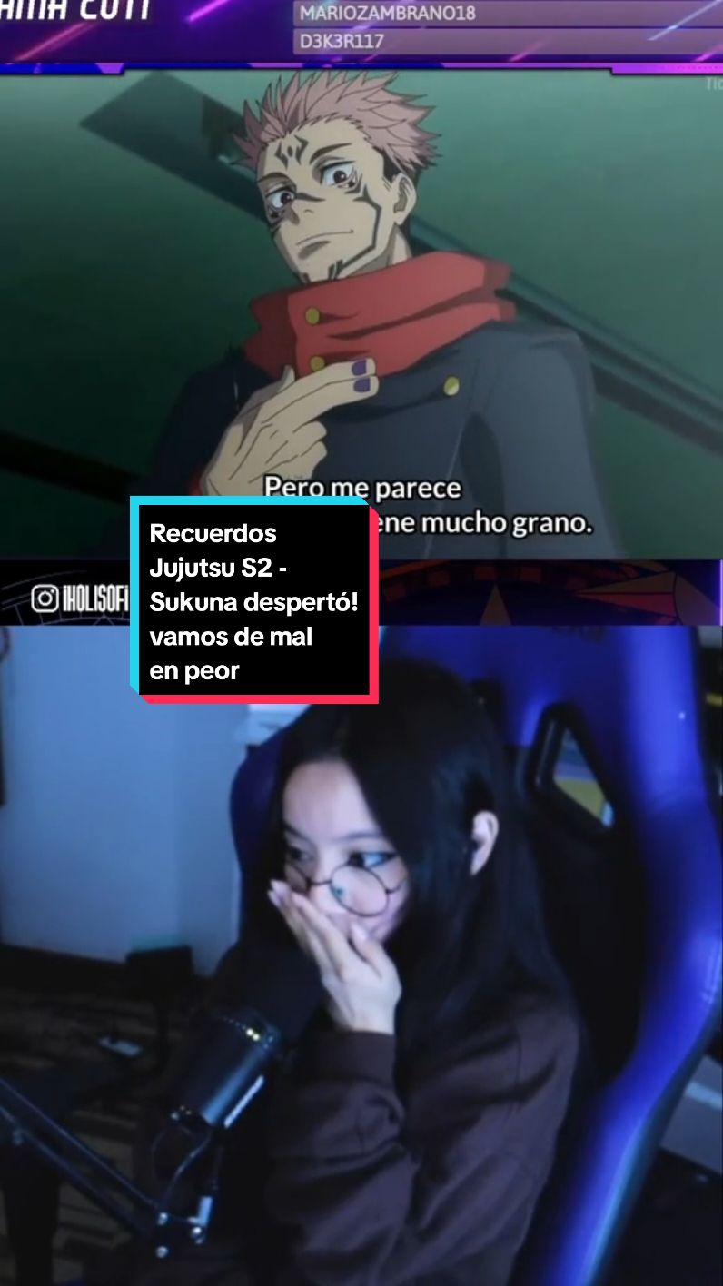 #Recuerdos #anime #animereaccion #jujutsukaisen #sukuna #gojousatoru #satorugojo #twitchclips #tiktokanime