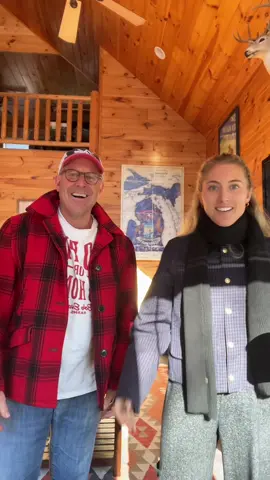 cabin fit check…dad knows whats up #upnorth #OOTD #familyfitcheck #dadsoftiktok #dadmoves #cabincrew #fallfashion #upstatevibes #getawaycabin #ebayfinds #thriftedfashion #jcrew #barbour 