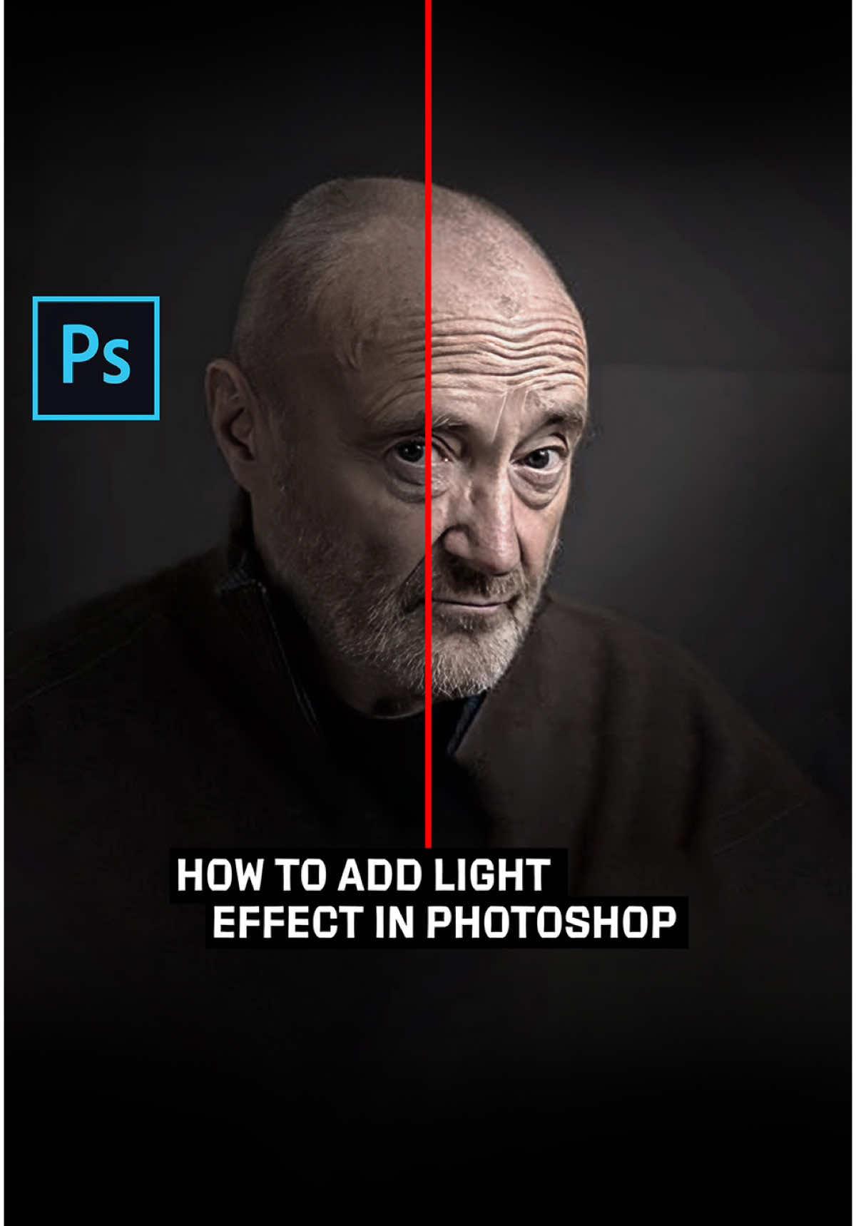 How to add l ight effect in Photoshop  . . . . #photoshop #photopraphy #art #design #tutorial #digitalart #photoshoptutorial #graphicdesign #graphicdesigner 