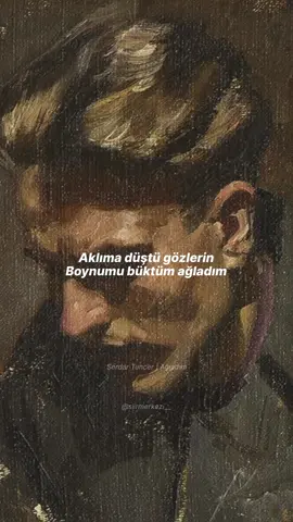 İçim garip gönlüm darda Gözlerim karşı duvarda Ben her akşam aynalarda Yüzüne baktım ağladım Sırrına erince Hiç’in Ben sen oldum bitti niçin Yanağına değmek için Gözümden aktım ağladım (Serdar Tuncer) . . . . . . . . #serdartuncer #serdartuncersiirleri #serdartuncersözleri #şiir #edebiyat #aşk #pain #hüzünlüvideolar #sevgisözleri #aşksözleri 