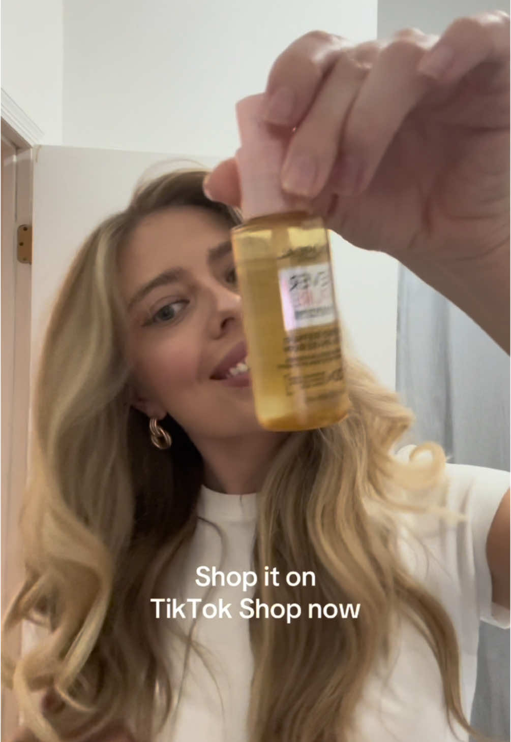 Try the NEW Everpure‼️ This new Bond Repair Oil-in-Serum gives healthy, shiny looking hair and is NOW available TikTok Shop✨💫🤩 #Lorealparis #LOrealEverPure 