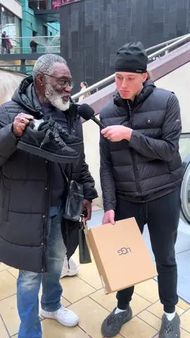 Whats your opinion on UGG Lowmels? #sidekicks #sketch #publicinterview #bristol #publicfigure #shoppin #4you #makethisviral #christmasmarket #foryour #christmas #ugg #lowmels 