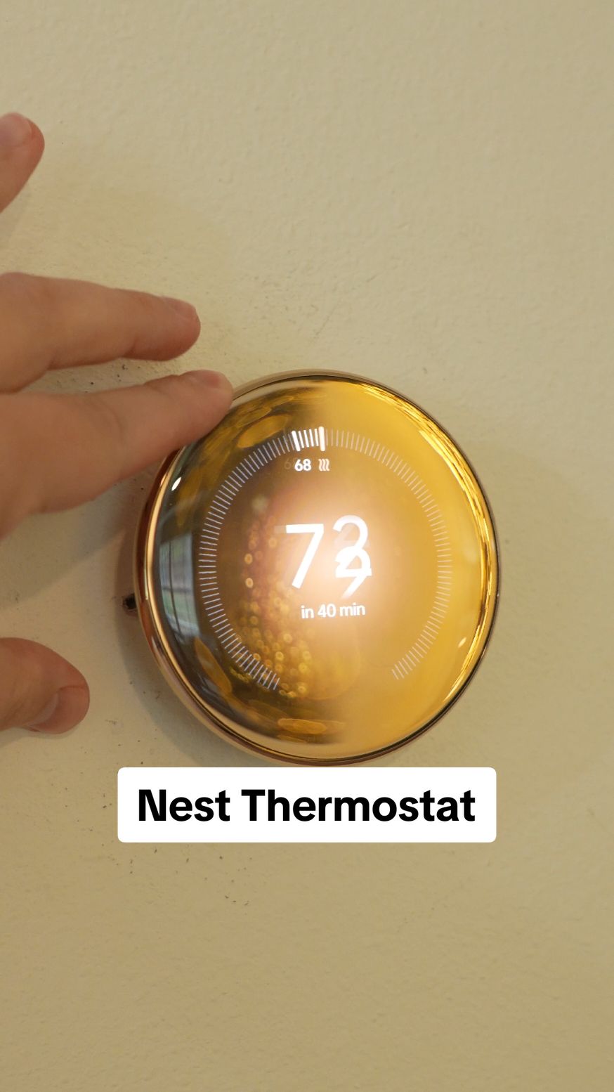 Replying to @braydencraft123 The Nest thermostat is installed 👌Thanks to @Google for sending it out! #GoogleTester #techtok #tech #google #nestlearningthermostat #nestthermostat #android #imparkerburton #androidguy #techguy 