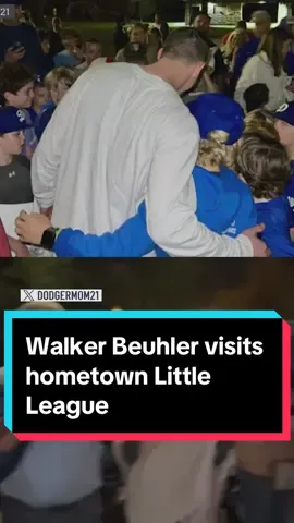 Dodgers pitcher Walker Buehler received a heartwarming welcome as he stopped to visit his smallest fans at his former Little League team in his hometown of Kentucky. ⁠ ⁠ #nbcla #Dodgers #WalkerBuehler #Kentucky #LosAngeles #LADodgers 