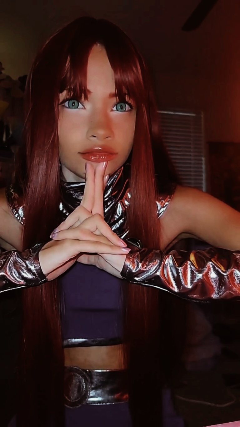 first time wearing contacts! #starfire #starfirecosplay #starfireteentitans #starfireteentitanscosplay #teentitans #teentitanscosplay #fyp #foryou #xybca 