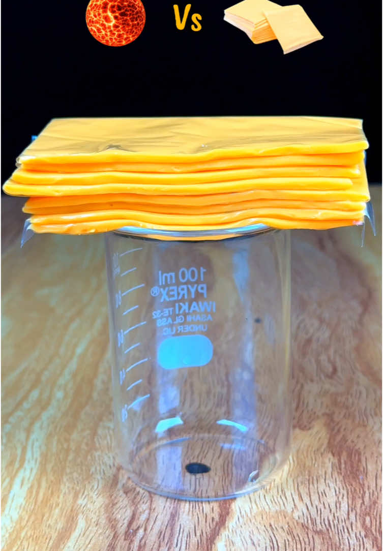 1000°C RHCB  vs cheese 🧀 😱 #oddlysatisfying #asmrsounds #experiment #science