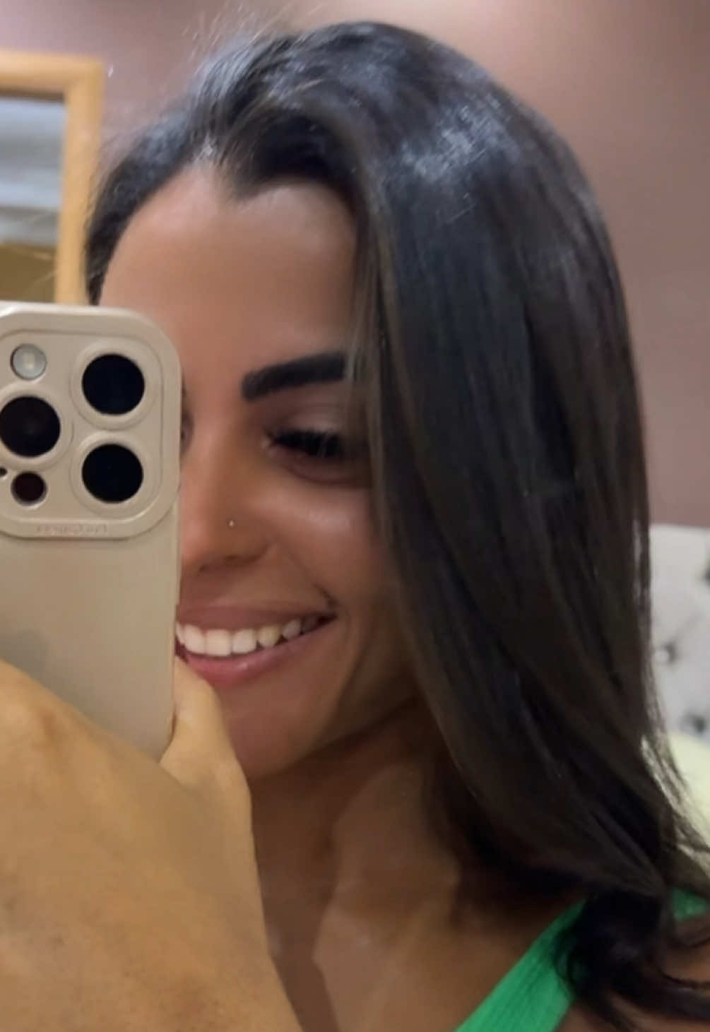 Uma mulher com o cabelo hidratado não quer guerra com ninguém!!! #viral #cabelo #hidrataçao #morena #linda #fyp 