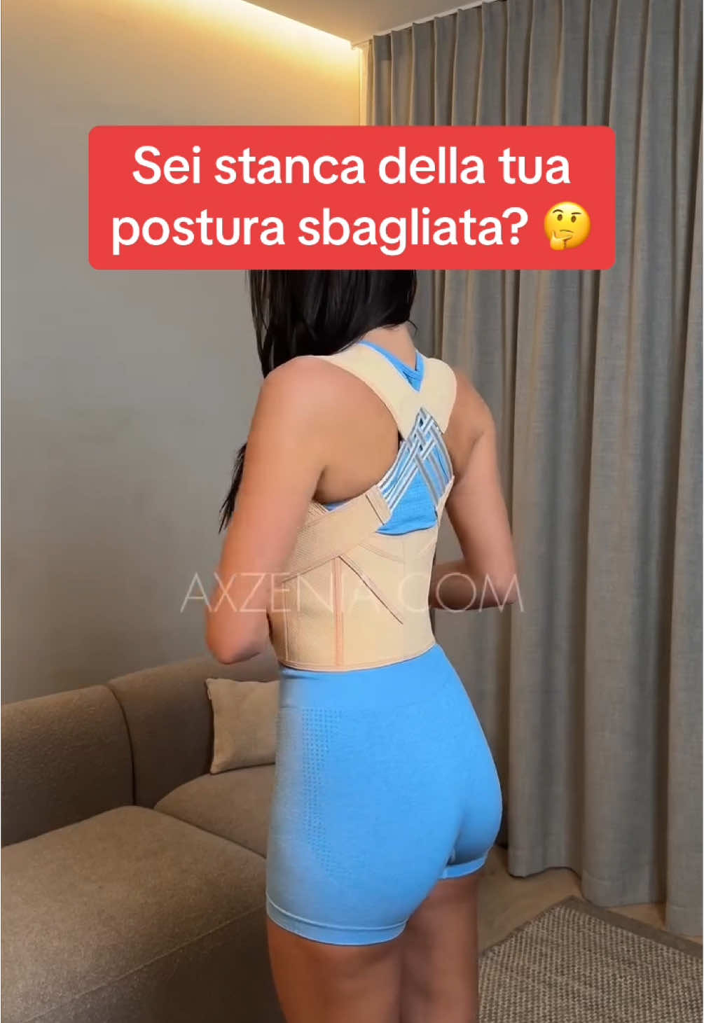 Ritrova la tua postura ideale e allevia le tensioni muscolari con il correttore posturale. Discreto, comodo e facile da indossare