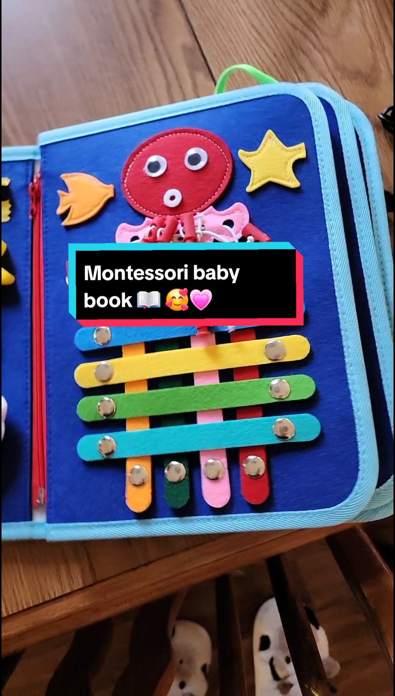 #babybooks #montessori #montessoribook #montessoritoys #babytoy #toddlertoys #tiktokshopcybermonday #montessoritoys #tiktokshopblackfriday #busybook #busybooksforkids 