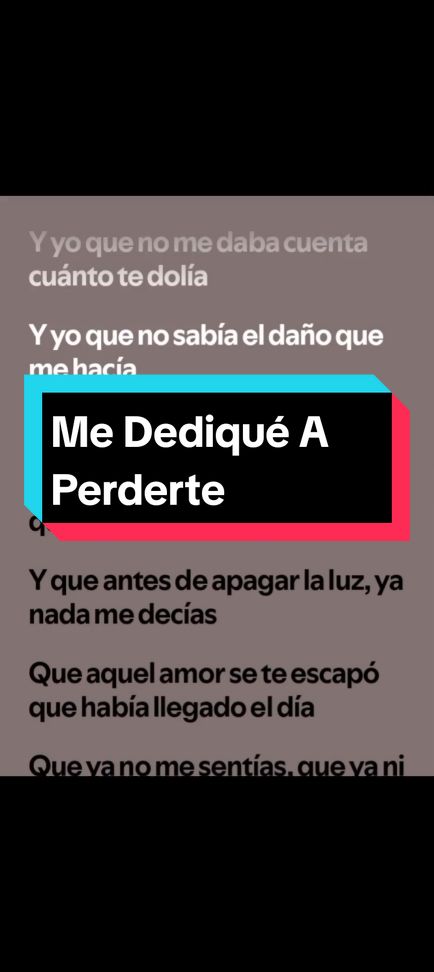 Me Dediqué a perderte... #medediqueaperderte #musica #fourpage #rolitas #rolitaschidas #parati #paratiiii 