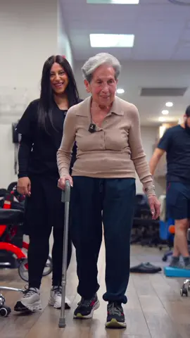 Lawrence, we all miss you—come back soon! 💪☺️ #physicaltherapy #elderly 