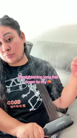 This straightener works soooo good! I love it! #Straightener #FlatIron #HolidayHaul #BlackFriday #CyberMonday #HairFinds #HairTools ##beauty##longcurlyhair