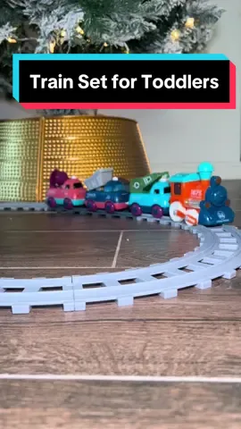 🚂 Train Set for Toddlers 🚂 #toddlertoy #toddlertoys #christmas #gift #train #traintoy #tiktokblackfriday 