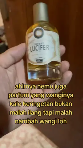 akhirnya Nemu juga parfum yang kena keringat wangi nya namah loh  #parfumlucifer #lucifermonacruz #Parfum Lucifer Monacrus 100 Ml 
