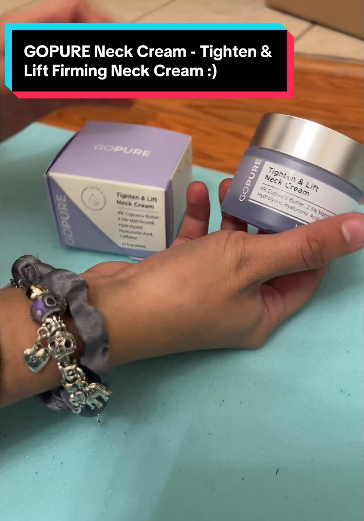 Order this GOPURE Neck Cream - Tighten & Lift Firming Neck Cream for Crepey Skin :) @Gopure #fyp #foryoupage #foryou #neckcream 