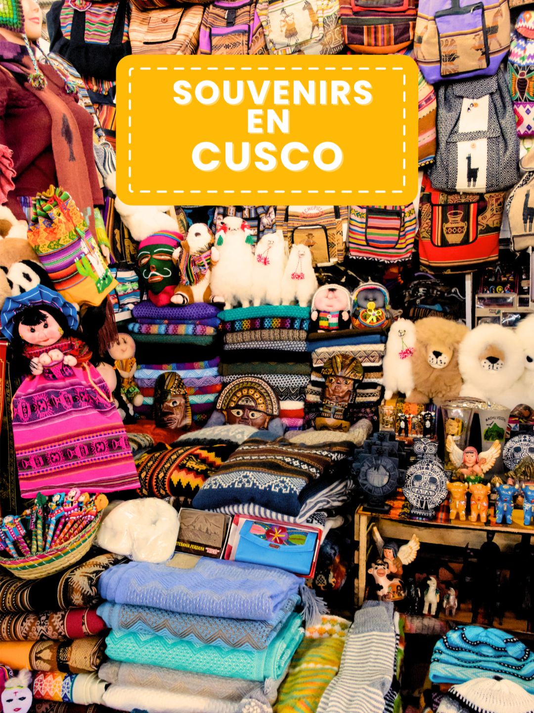 Si estás en Cusco, ¡no puedes irte sin llevarte un recuerdo! 😍 No te pierdas este recorrido por los mejores lugares para encontrar artesanías únicas ✅ Mercado San Pedro ✅ Centro Artesanal de Cusco ✅ Tiendas de Hatun Rumiyoc . . . #cusco #perú #souvernirs #recuerdos  #machupicchu #artesanias #cuscoperu #souvenirs #peru #llaveros #dondecomprar #barato #blog #compras #fyp