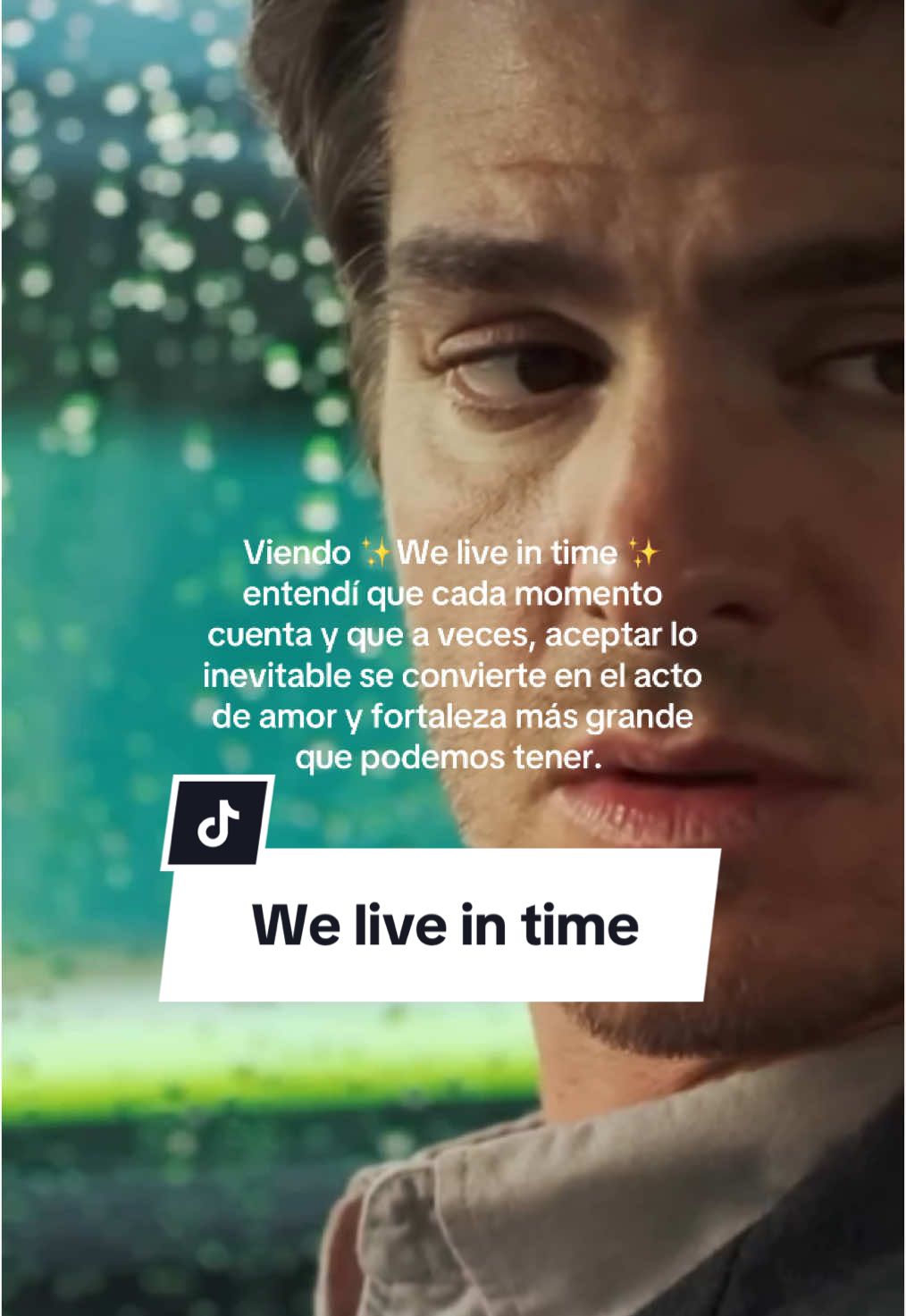 We live in time y todo lo que nos hizo sentir. 🥹🫶 Aprender a vivir en el presente y apreciar cada instante, incluso los más complicados, es un acto profundo de aceptación y amor. ¿Ya la viste? 👀 #WeLiveInTime #ElTiempoQueTenemos #andrewgarfield #florencepugh #Película #Emociones #Duelo #Terapia #therapy