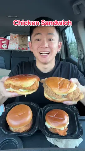 Ranking Every Fried Chicken Sandwich from @Popeyes @KFC @Wingstop @Jollibee USA 🔥 #food #Foodie #foodreview #chicken #sandwich #mukbang #foodasmr #friedchicken #tastetest #fypシ #fastfood #eating 