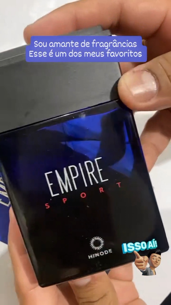 Empire Sport Deo Colônia Hinode Para um homem audacioso e incansável, seu maior objetivo é o topo do mundo. Vive cada momento na vida ao máximo, se entrega de corpo e alma, sem perder a liberdade e a leveza de ser quem naturalmente é. FAMÍLIA OLFATIVA: Aromático Vibrante NOTAS OLFATIVAS: Topo: Hortelã, Maçã, Raspas de Limão Corpo: Lavanda, Sálvia, Brisa Marinha Fundo: Patchouli, Âmbar, Sândalo #perfumetiktok #fragrances #brasil #manaus #qualidade #tictok #hinode #cosmetics 