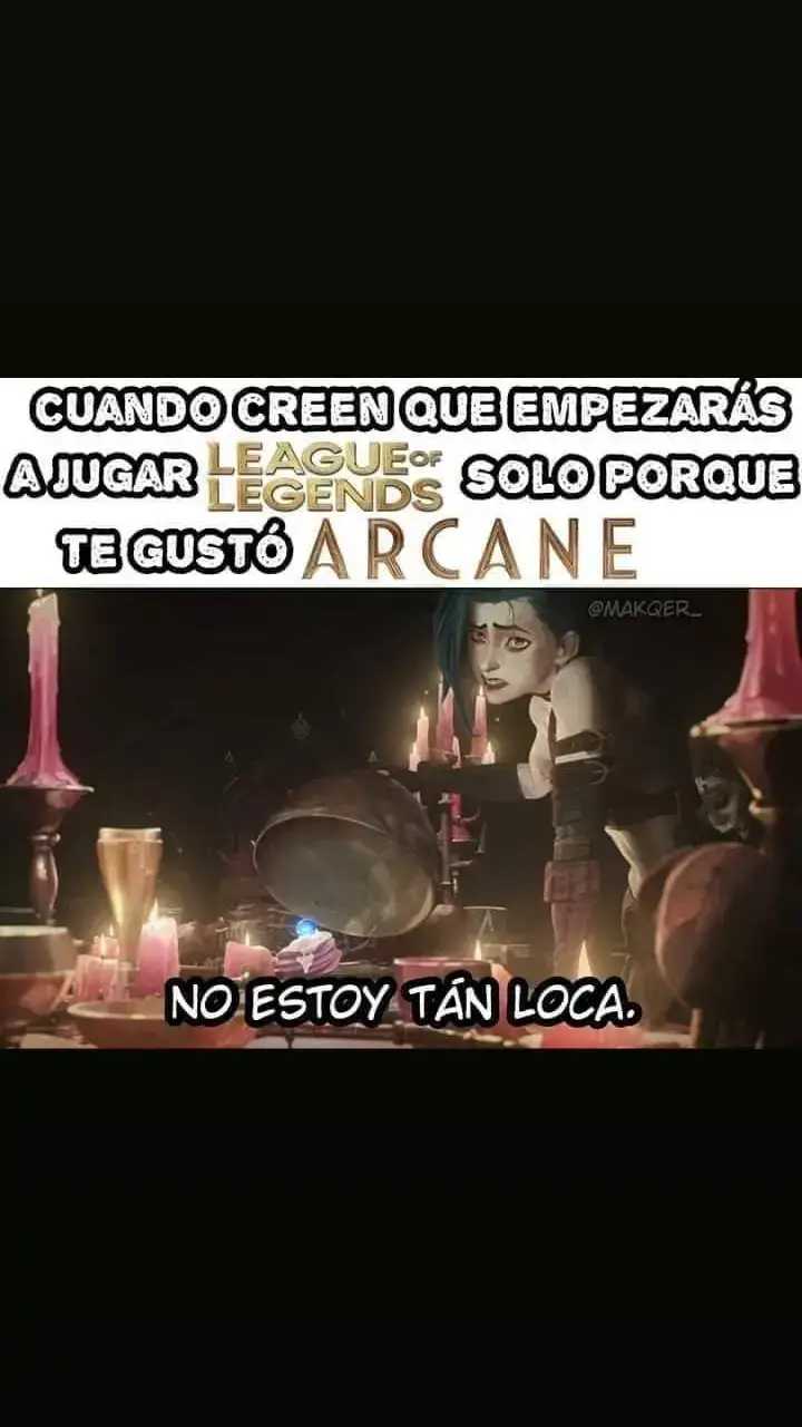 créditos a makqer #leagueoflegends #arcane #jinxarcane #fyp #parati 